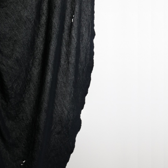 H&M High Low Black Maxi A-Line S Skirt - Picture 6 of 8